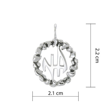 NA Sterling Silver Pendant TP587 - Jewelry